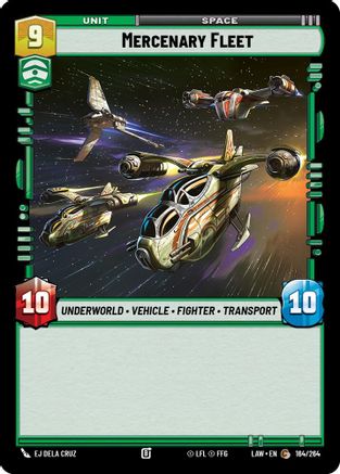 Image of Mercenary Fleet (164/264) - A Lawless Time