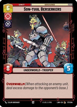 Image of Son-tuul Berserkers (177/264) - A Lawless Time
