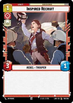 Image of Inspired Recruit (180/264) - A Lawless Time