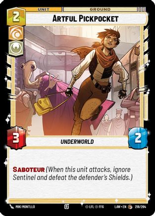 Image of Artful Pickpocket (218/264) - A Lawless Time