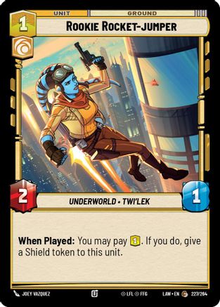 Image of Rookie Rocket-jumper (227/264) - A Lawless Time