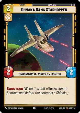 Image of Ohnaka Gang Starhopper (230/264) - A Lawless Time