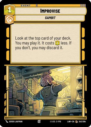 Image of Improvise (242/264) - A Lawless Time