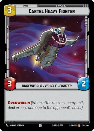 Image of Cartel Heavy Fighter (259/264) - A Lawless Time