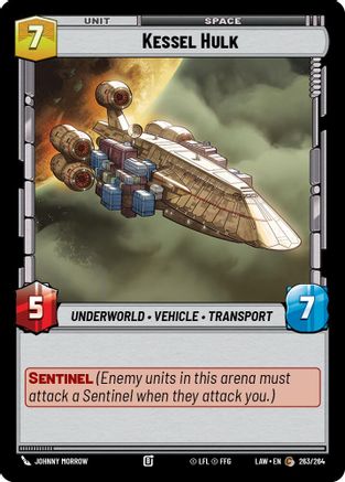 Image of Kessel Hulk (263/264) - A Lawless Time