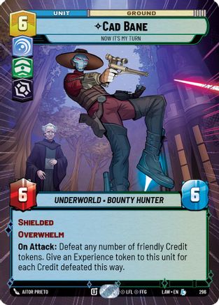 Image of Cad Bane - Now It's My Turn (Hyperspace) (296) - A Lawless Time