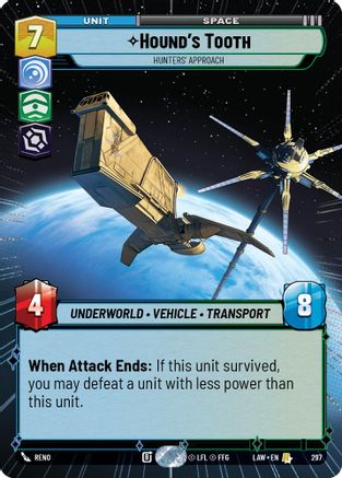 Image of Hound's Tooth - Hunters' Approach (Hyperspace) (297) - A Lawless Time