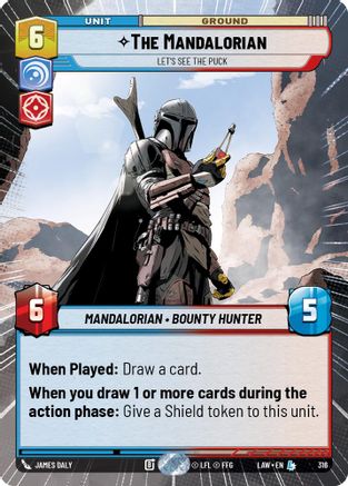 Image of The Mandalorian - Let's See The Puck (Hyperspace) (316) - A Lawless Time