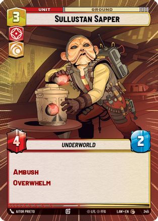 Image of Sullustan Sapper (Hyperspace) (345) - A Lawless Time