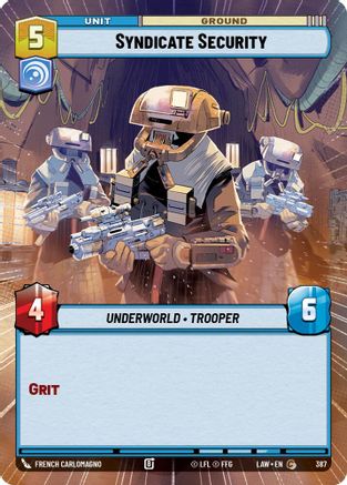 Image of Syndicate Security (Hyperspace) (387) - A Lawless Time