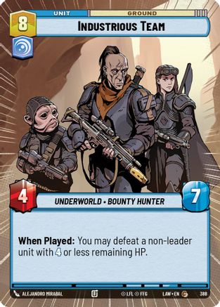 Image of Industrious Team (Hyperspace) (388) - A Lawless Time