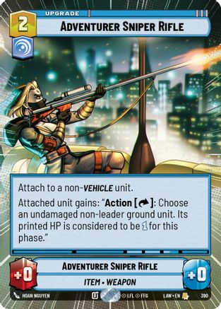 Image of Adventurer's Sniper Rifle (Hyperspace) (390) - A Lawless Time