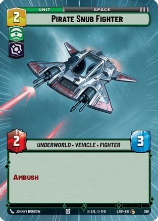 Image of Pirate Snub Fighter (Hyperspace) (399) - A Lawless Time