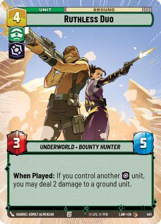 Image of Ruthless Duo (Hyperspace) (401) - A Lawless Time