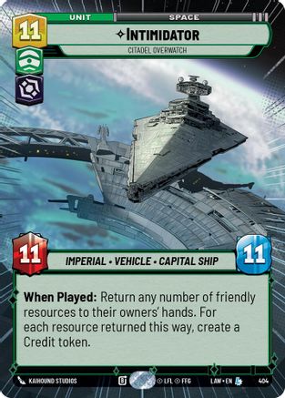 Image of Intimidator - Citadel Overwatch (Hyperspace) (404) - A Lawless Time