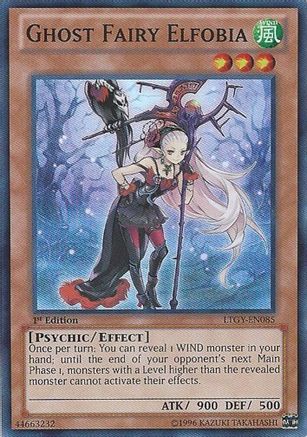 Image of Ghost Fairy Elfobia (LTGY-EN085) - Lord of the Tachyon Galaxy 1st Edition