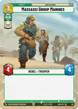 Image of Massassi Group Marines (Hyperspace) (410) - A Lawless Time