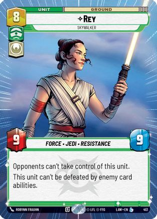 Image of Rey - Skywalker (Hyperspace) (413) - A Lawless Time