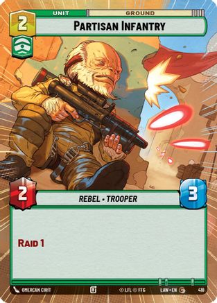 Image of Partisan Infantry (Hyperspace) (418) - A Lawless Time