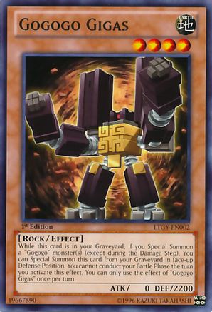 Image of Gogogo Gigas (LTGY-EN002) - Lord of the Tachyon Galaxy Unlimited