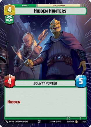 Image of Hidden Hunters (Hyperspace) (424) - A Lawless Time