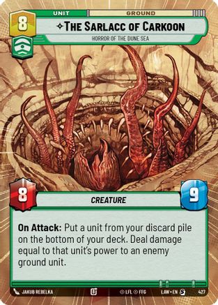 Image of The Sarlacc of Carkoon - Horror of the Dune Sea (Hyperspace) (427) - A Lawless Time