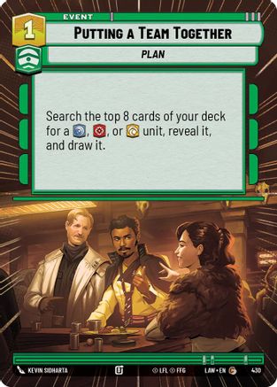 Image of Putting a Team Together (Hyperspace) (430) - A Lawless Time
