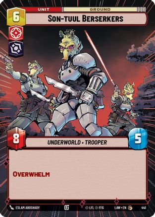 Image of Son-tuul Berserkers (Hyperspace) (441) - A Lawless Time