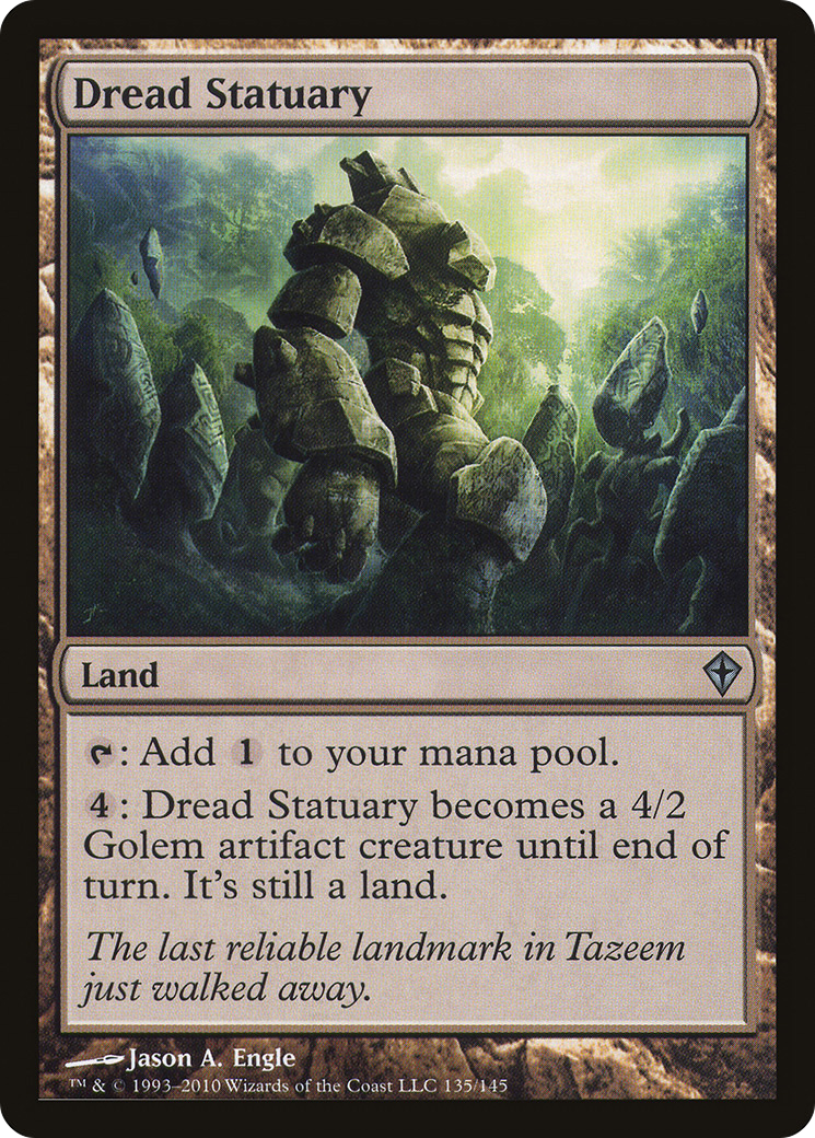Image of Dread Statuary (WWK-135) - Worldwake