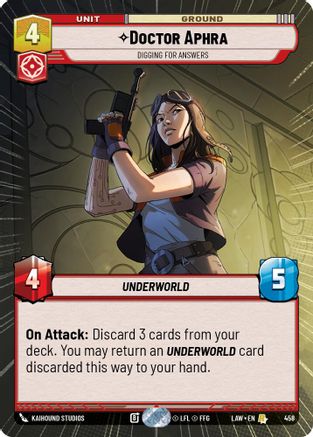 Image of Doctor Aphra - Digging for Answers (Hyperspace) (458) - A Lawless Time