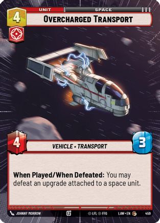 Image of Overcharged Transport (Hyperspace) (459) - A Lawless Time