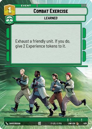 Image of Combat Exercise (Hyperspace) (429) - A Lawless Time