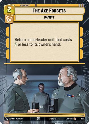 Image of The Axe Forgets (Hyperspace) (510) - A Lawless Time