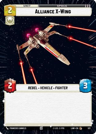 Image of Alliance X-Wing (Hyperspace) (517) - A Lawless Time