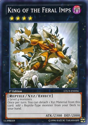 Image of King of the Feral Imps (LTGY-EN056) - Lord of the Tachyon Galaxy Unlimited