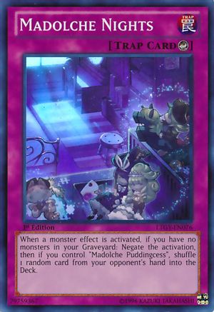 Image of Madolche Nights (LTGY-EN076) - Lord of the Tachyon Galaxy 1st Edition