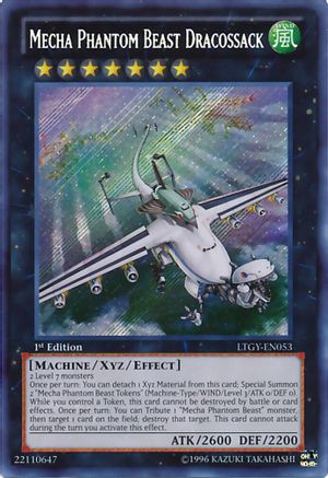 Image of Mecha Phantom Beast Dracossack (LTGY-EN053) - Lord of the Tachyon Galaxy Unlimited