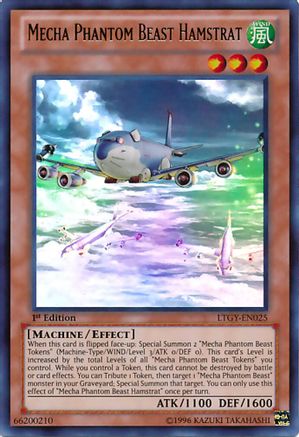 Image of Mecha Phantom Beast Hamstrat (LTGY-EN025) - Lord of the Tachyon Galaxy Unlimited