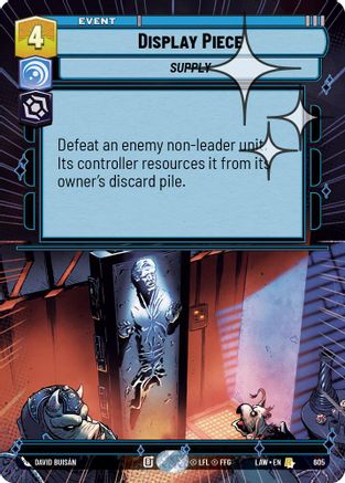 Image of Display Piece (Hyperspace Foil) (605) - A Lawless Time Foil