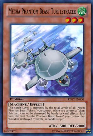 Image of Mecha Phantom Beast Turtletracer (LTGY-EN000) - Lord of the Tachyon Galaxy 1st Edition