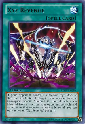 Image of Xyz Revenge (LTGY-EN059) - Lord of the Tachyon Galaxy 1st Edition