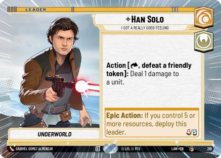 Image of Han Solo - I Got a Really Good Feeling (Hyperspace) (281) - A Lawless Time