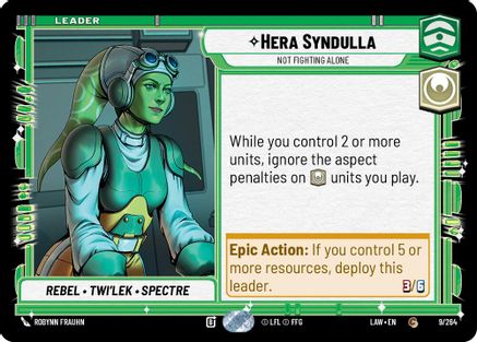 Image of Hera Syndulla - Not Fighting Alone (9/264) - A Lawless Time