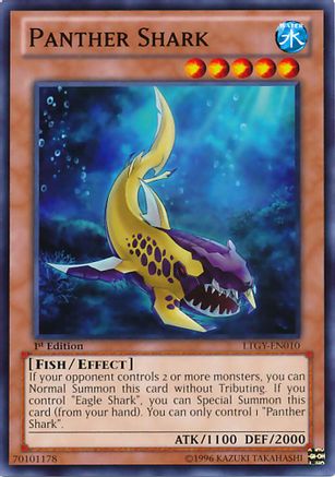 Image of Panther Shark (LTGY-EN010) - Lord of the Tachyon Galaxy 1st Edition