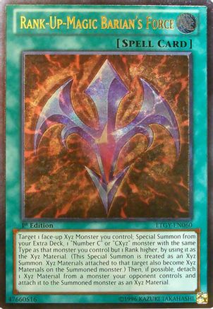 Image of Rank-Up-Magic Barian's Force (UTR) (LTGY-EN060) - Lord of the Tachyon Galaxy 1st Edition