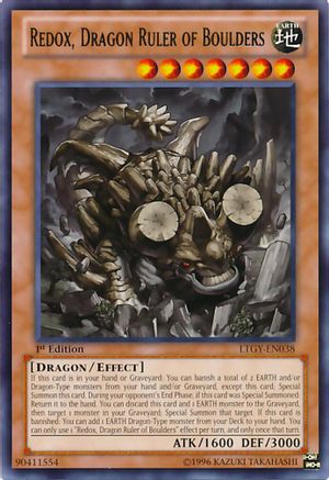 Image of Redox, Dragon Ruler of Boulders (LTGY-EN038) - Lord of the Tachyon Galaxy Unlimited