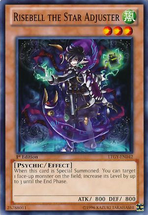 Image of Risebell the Star Adjuster (LTGY-EN042) - Lord of the Tachyon Galaxy Unlimited