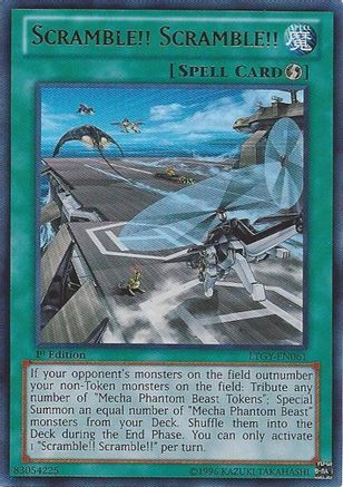 Image of Scramble!! Scramble!! (LTGY-EN061) - Lord of the Tachyon Galaxy Unlimited