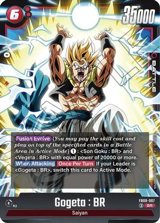 Image of Gogeta : BR - FB09-007 (FB09-007) - Dual Evolution Holofoil