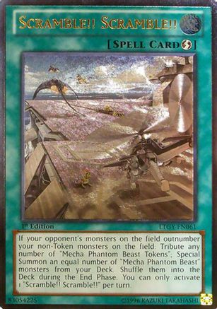Image of Scramble!! Scramble!! (UTR) (LTGY-EN061) - Lord of the Tachyon Galaxy Unlimited